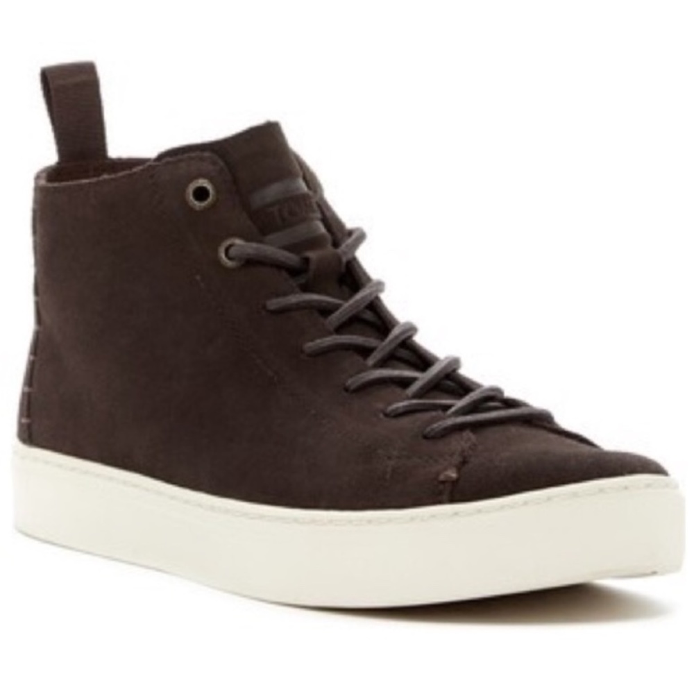 Tom's- Men's Suede High Top Sneaker - Picture 6 of 8